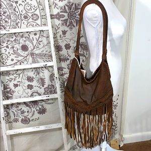 Soft Leather Hobo Bag Purse